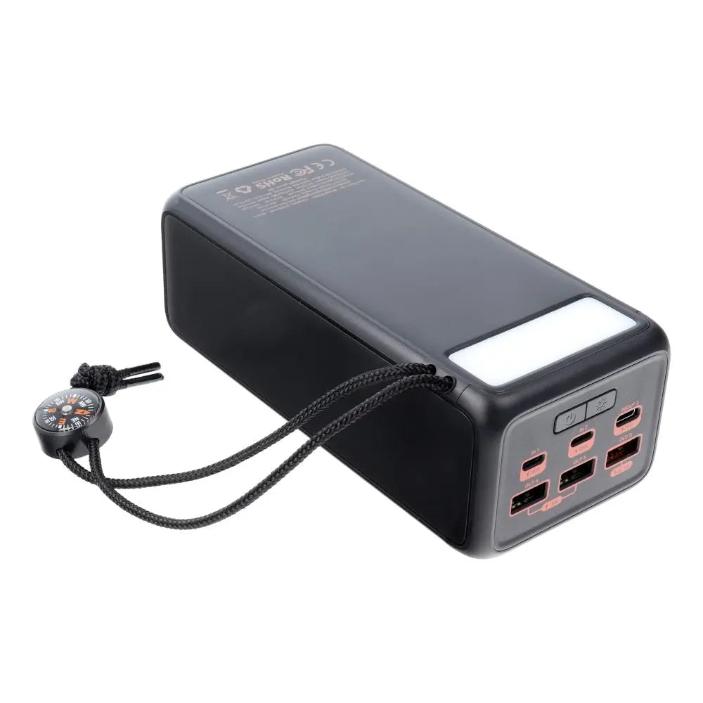 VEGER Powerbank 50000mAh - 6 Poorten & LED Display - Tank Lite W5001 nood batterij Veger