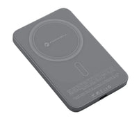 Powerbank Forcell F5K8 5000mAh – MagSafe Compatibel, SuperSlim, 15W Snelladen – Woestijn titanium Forcell