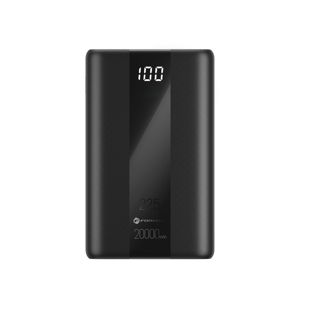 Forcell F-Energy P20k2 powerbank 20000mAh met LCD display