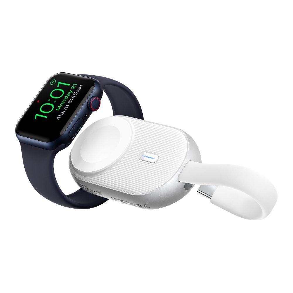 Reis powerbank Apple Watch onderweg opladen