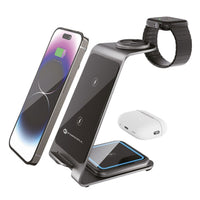 Forcell F-Energy 3in1 Simply Charge inductive charger compatible with Apple Watch and Samsung Watch